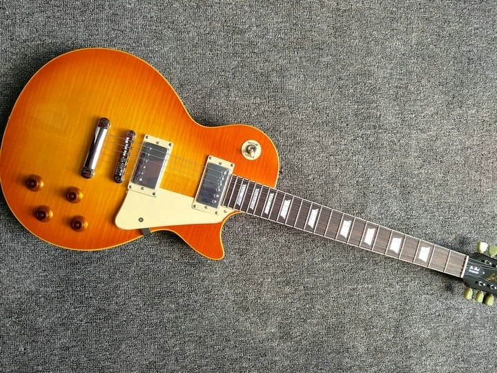

Classic LP electric guitar, solid wood piano body, quality accessories Hot Sale Free Shipping