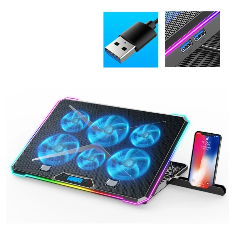 

Laptop Cooling Pad Notebook Cooler Stand Laptop Cooler Perfect for Home, Office