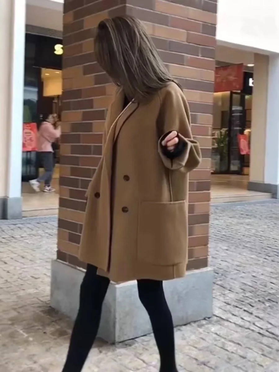 Костюм High Sense Hepburn Sle женское осенне-зимнее новое французское пальто элегантное и