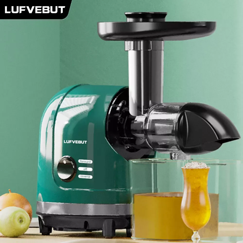 

NEW2023 200W Fresh Juicer Machine Juice Extractor and Vegetable Cold Press Screw 50RPM Brushless Motor Slow Juicer for Kitchen