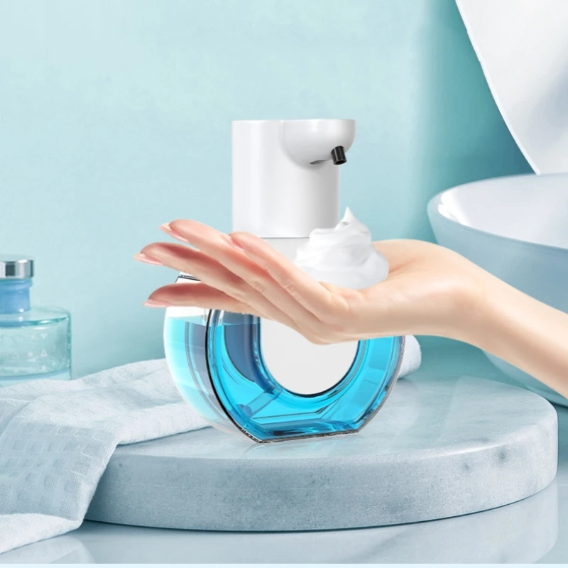 

Automatic Sensor Soap Dispenser 430ML Wall Mounted USB Charging Infrared Sensor Soap Dispenser Bathroom Accessories