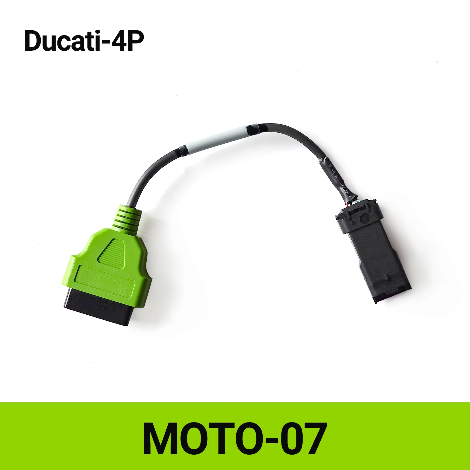 

Motorcycle OBD2 Adapter Diagnostic Cable For Ducati 4P Connector Motorcycles Diagnostic Cable