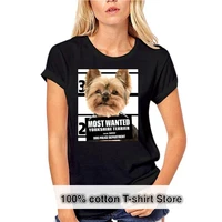 fashion cotton slim fit top most wanted yorkshire terrier t shirt yorkie dog tee summer short sleeve cotton tshirt streetwear