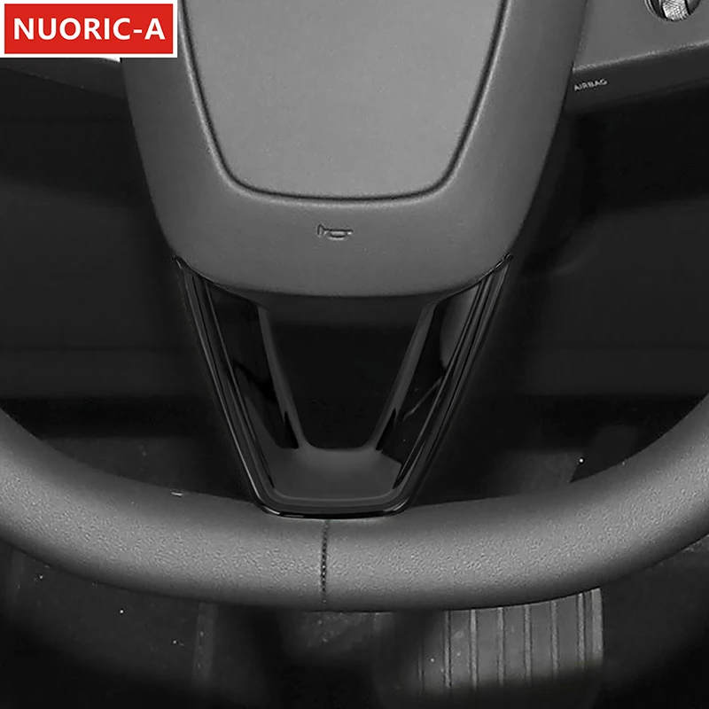 Декоративная накладка на раму рулевого колеса для Tesla Model 3 2023 2024 аксессуары