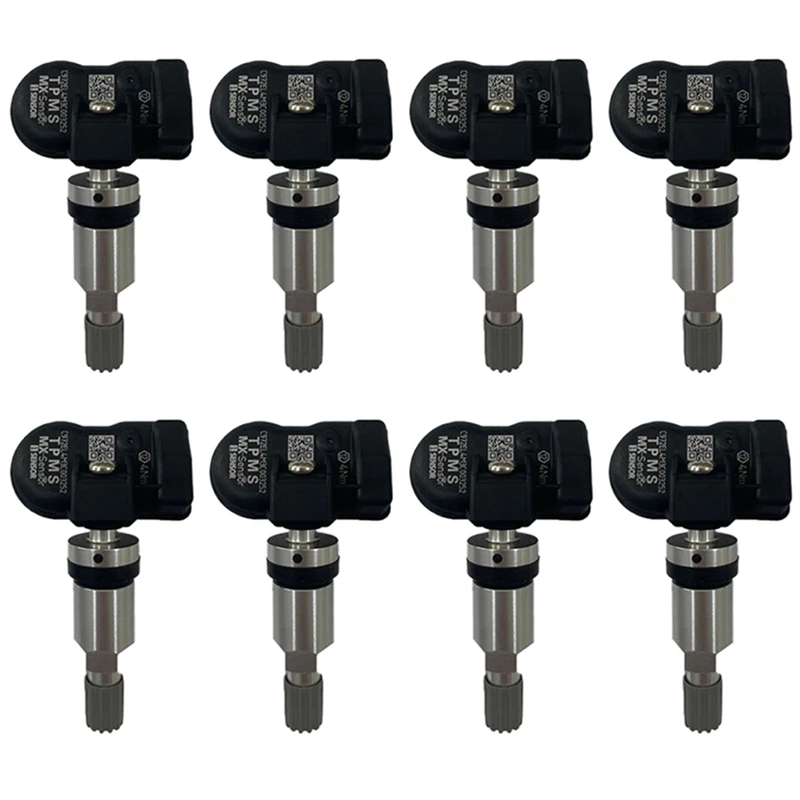 

8Pcs Programmable TPMS Sensor 433Mhz 315MHZ Sensor Universal 2 In 1 For AUTEL Tire Pressure Monitoring System