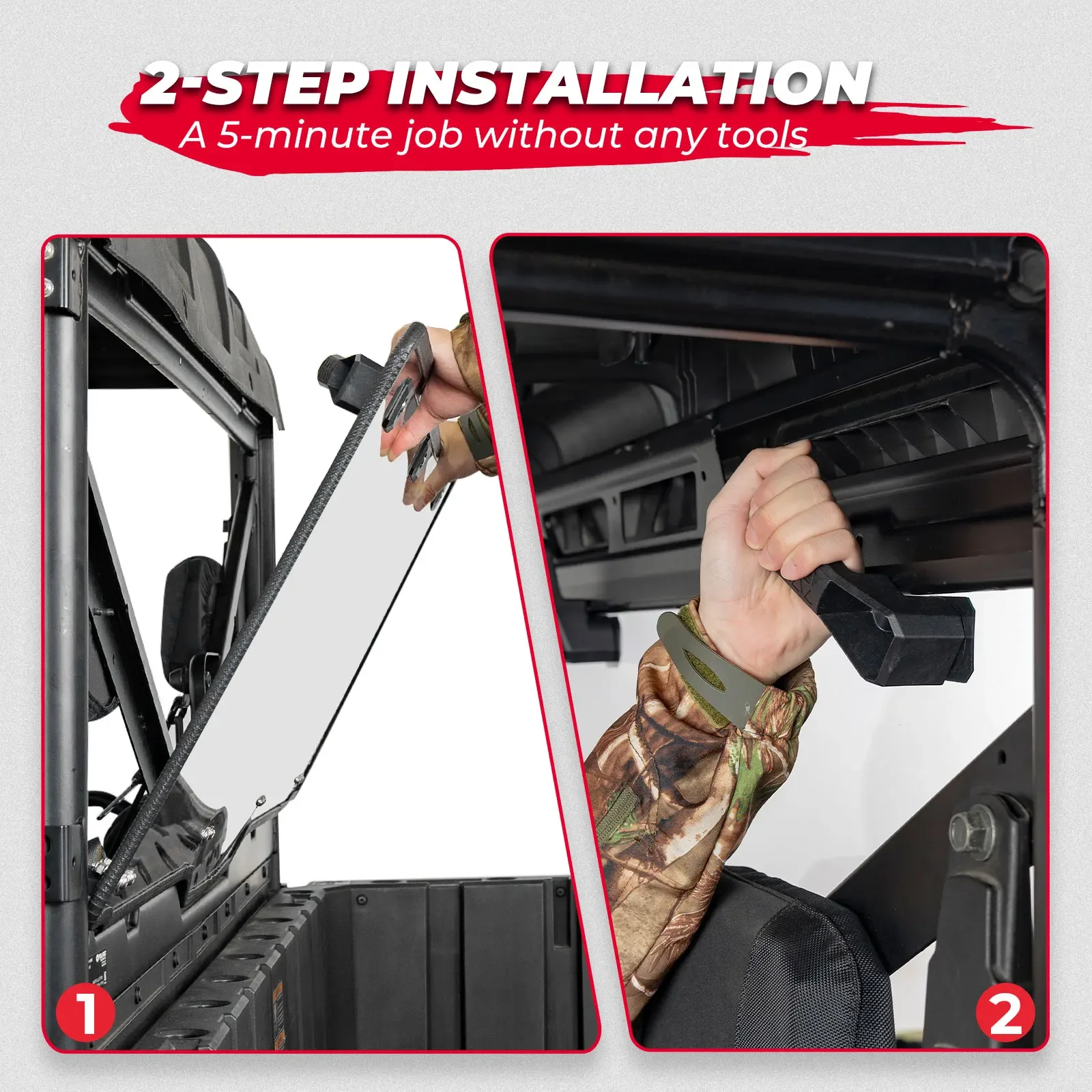 Рисунок 2 - Заднее лобовое стекло KEMIMOTO UTV