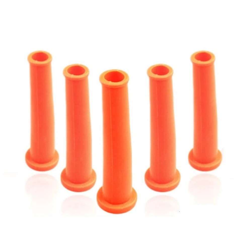 

5Pcs Rubber Wire Sleeve Boot Protector Cable Boot Cover For Electric Angle Grinder Power Tool Orange Parts Accessory 20x78mm
