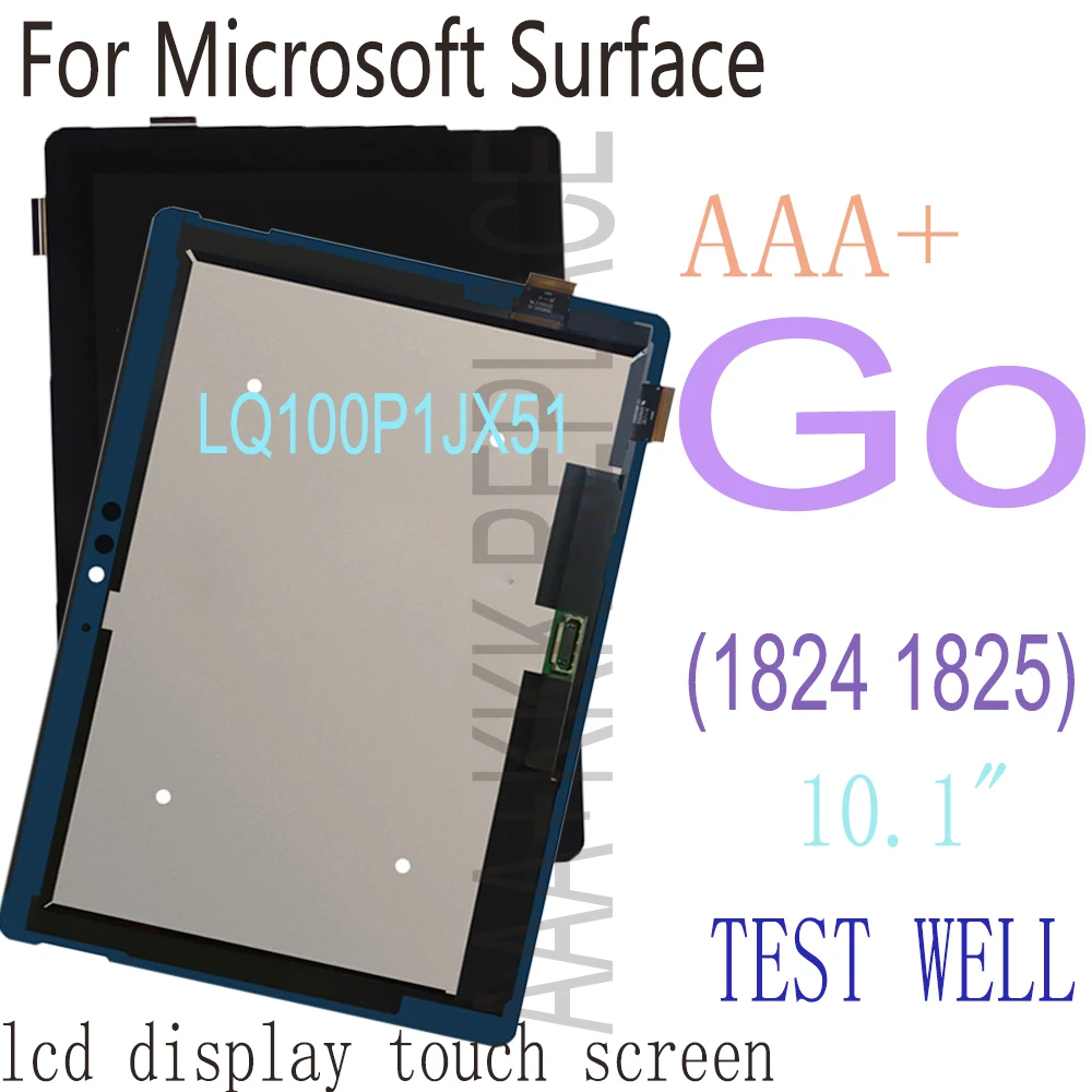 

Original 10.1" LCD For Microsoft Surface Go 1824 1825 LCD Display Touch Screen Digitizer Assembly for Surface Go LCD LQ100P1JX51