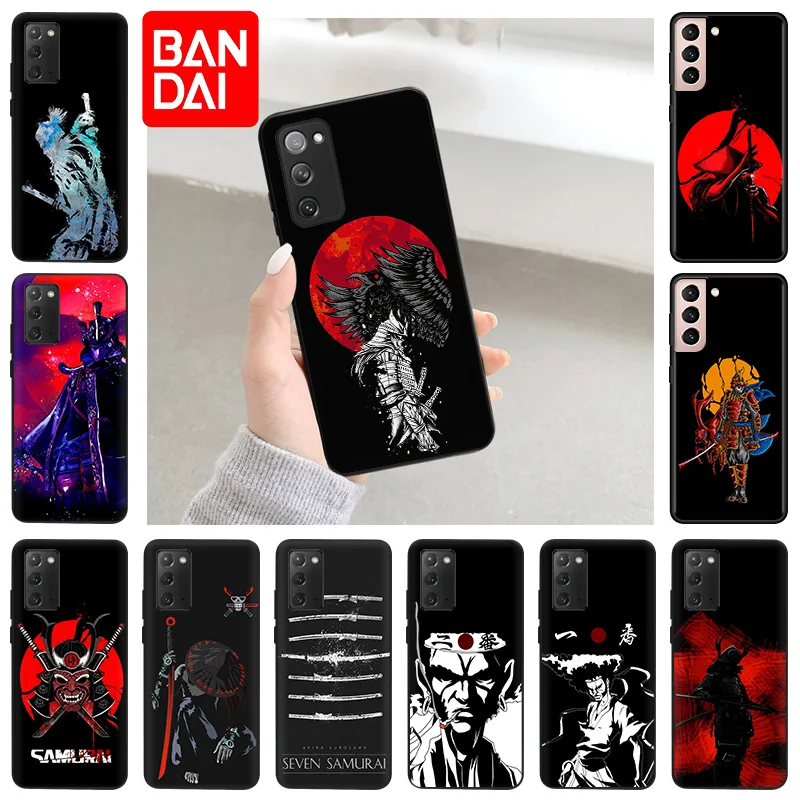 

Luxury Super Samurai Case For Samsung Galaxy S22 Ultra 5G S21 Plus S20 FE S10 Note 20 10 Lite 9 8 Cover Swordsman Matte Case