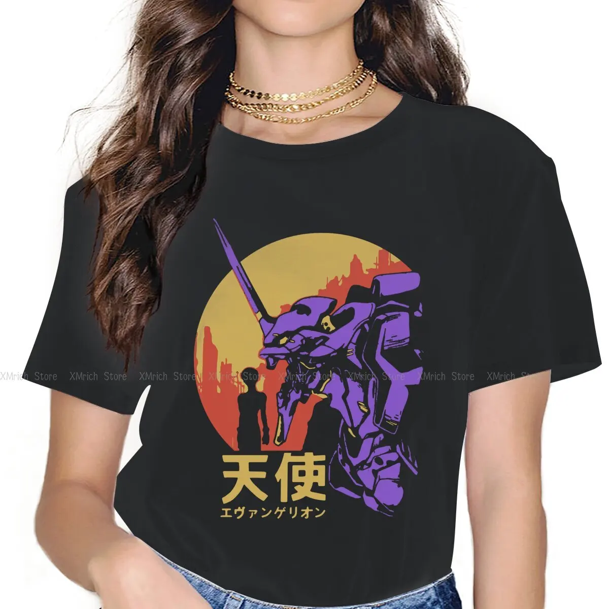 

Retro Vintage Classic Sweet Girls Women T-Shirt BERSERK Manga Series 5XL Blusas Harajuku Casual Short Sleeve Vintage Oversized