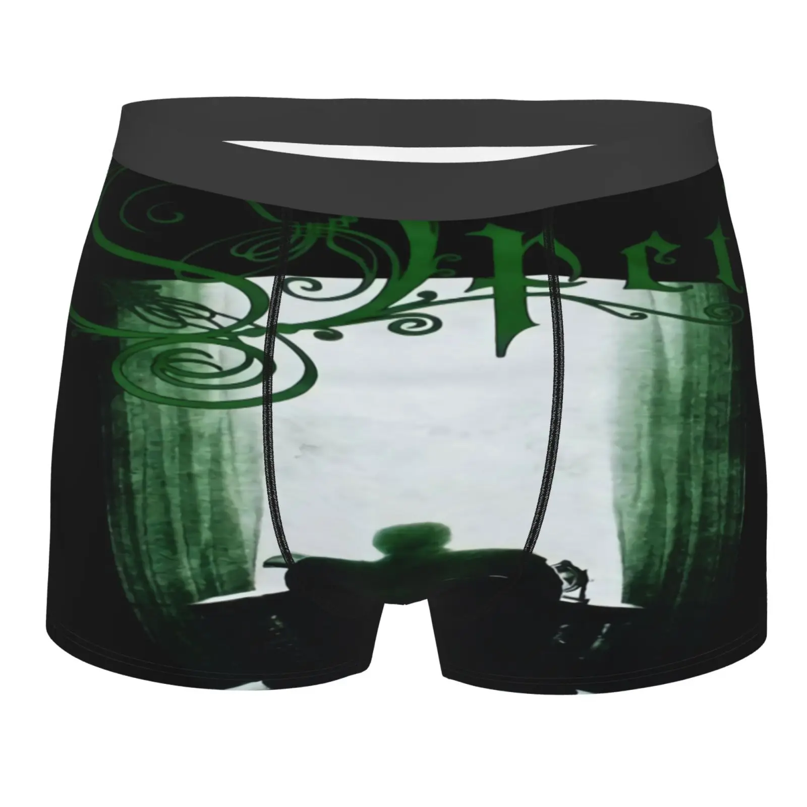 

Watershed Progressive Death Metal Storm Men Underwear Sexy Mens Underwear With Pocket Men's White Mens Polyester Men's Panties