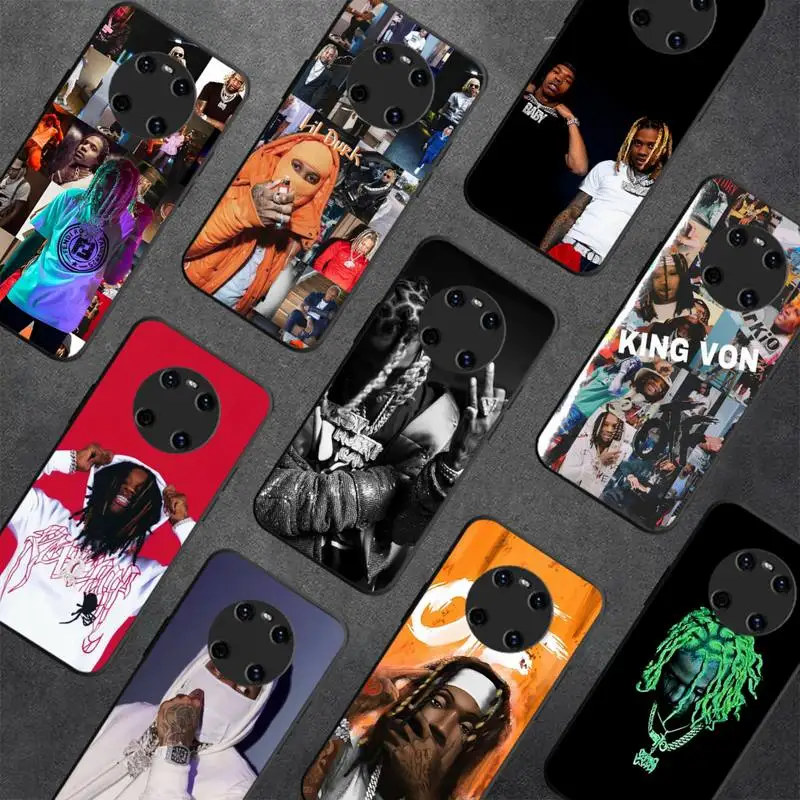 

Rapper lil Durk Phone Case for Huawei Y 6 9 7 5 8s prime 2019 2018 enjoy 7 plus