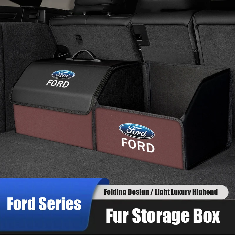 Багажник автомобиля складной кожаный ящик для уборки аксессуары Ford S MAX Ranger Focus