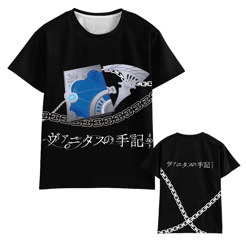 

The Case Study of Vanitas Cool Summer Anime T shirt Unisex Casual Short Sleeve Tops Colorful Print