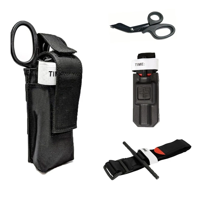 

Outdoor Hiking Portable First Aid Quick Slow Release Buckle Medical Military Tactical One Hand Emergency Tourniquet Strap