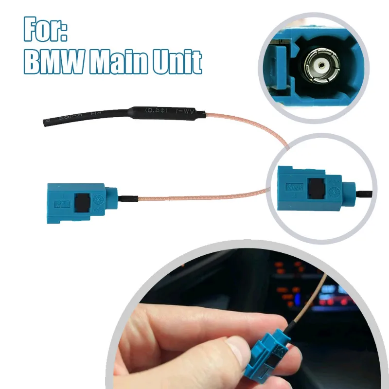 

1 шт. автомобильная антенна Wi-Fi Bluetooth Антенна адаптер Интерфейс аксессуар автомобильный провод жгут антенны соединительные кабели для основного блока BMW