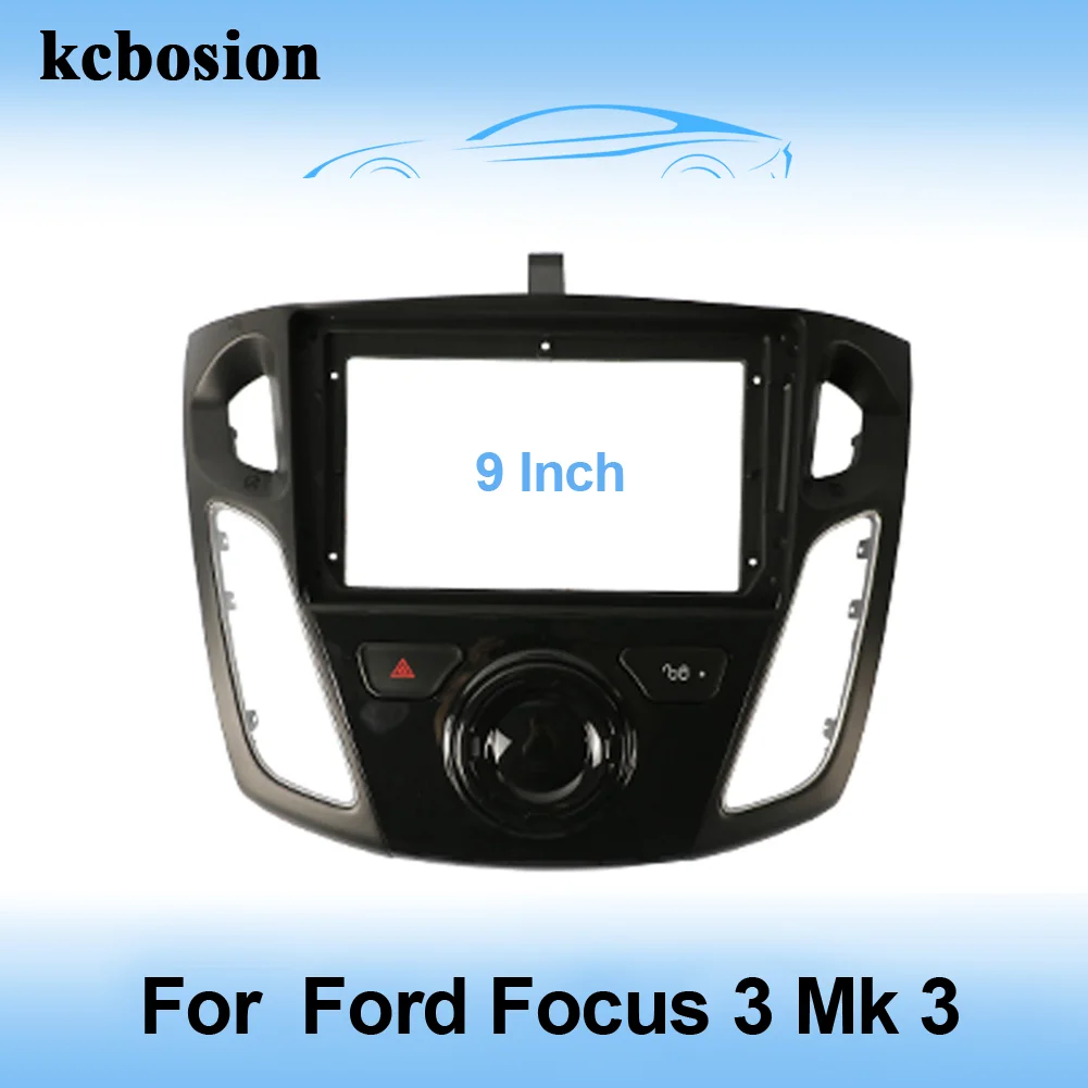 Автомобильная рама Kcbosion 2 Din для Ford Focus 3 Mk 2011-2019 комплект приборной панели |