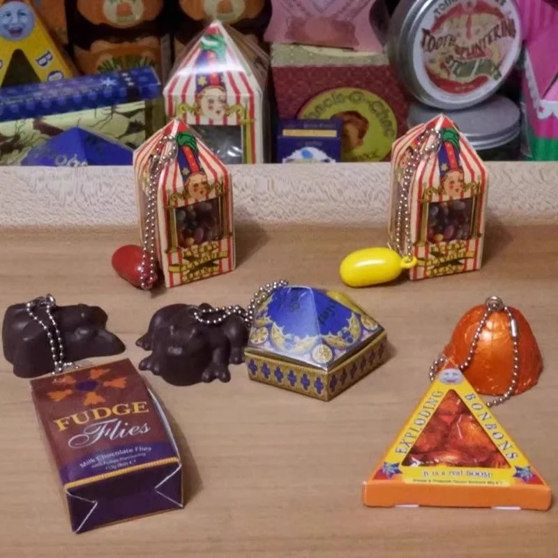 TOMY Оригинальные 5 шт. Gashapon ハ④ポター ター HONEYDUKES トリгарри игрушки "Поттер" для