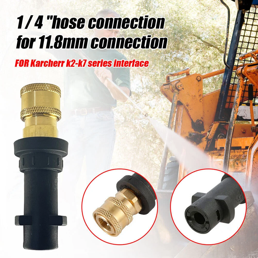 

High Pressure Washer Quick Connector For Karcher K Series Adapter K2-K7 Cleaning Tool For Karcher K2-K7 Pressure Washers Parts