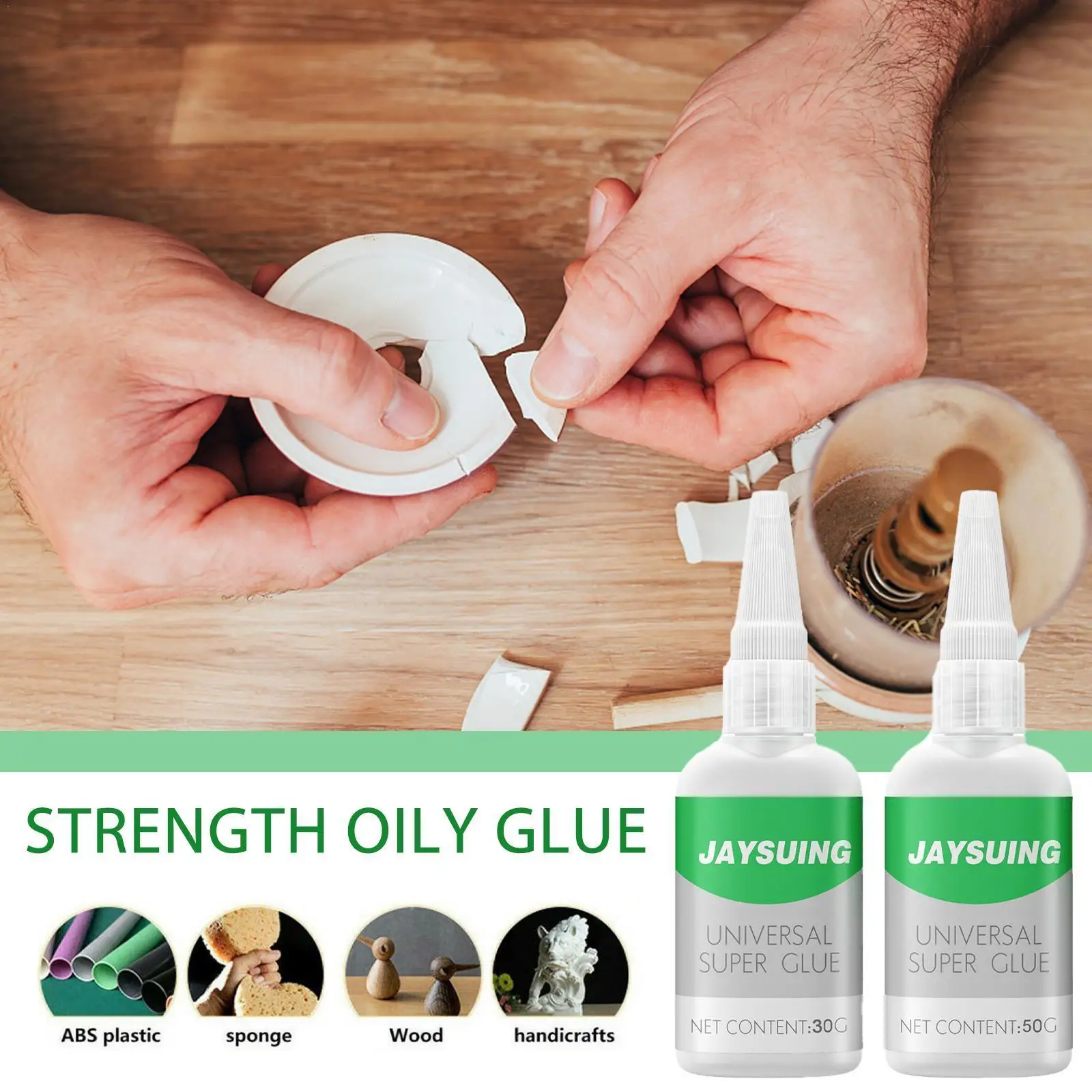 

30g/50g Welding High Strength Oily Glue Universal Super Adhesive Soldering Wood Agent Glue Strong Glue Metal Ceramics Plast Y2O6