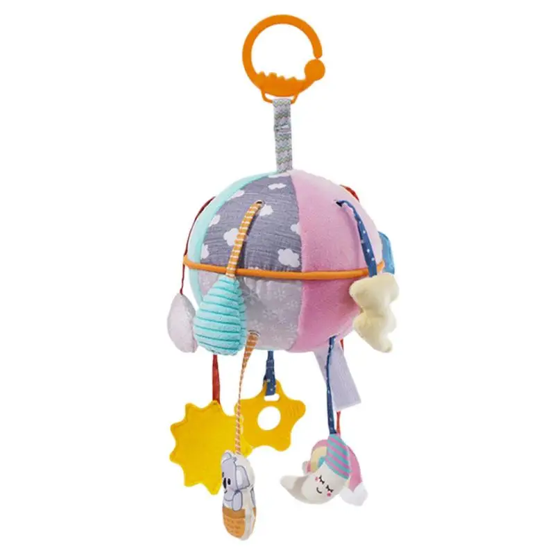 

Stroller Activity Toy With Wind ChimesHealthy Stroller Toys Crib Rattles Toys Infant Bed Rattle Bell Cartoon Toy For Babies