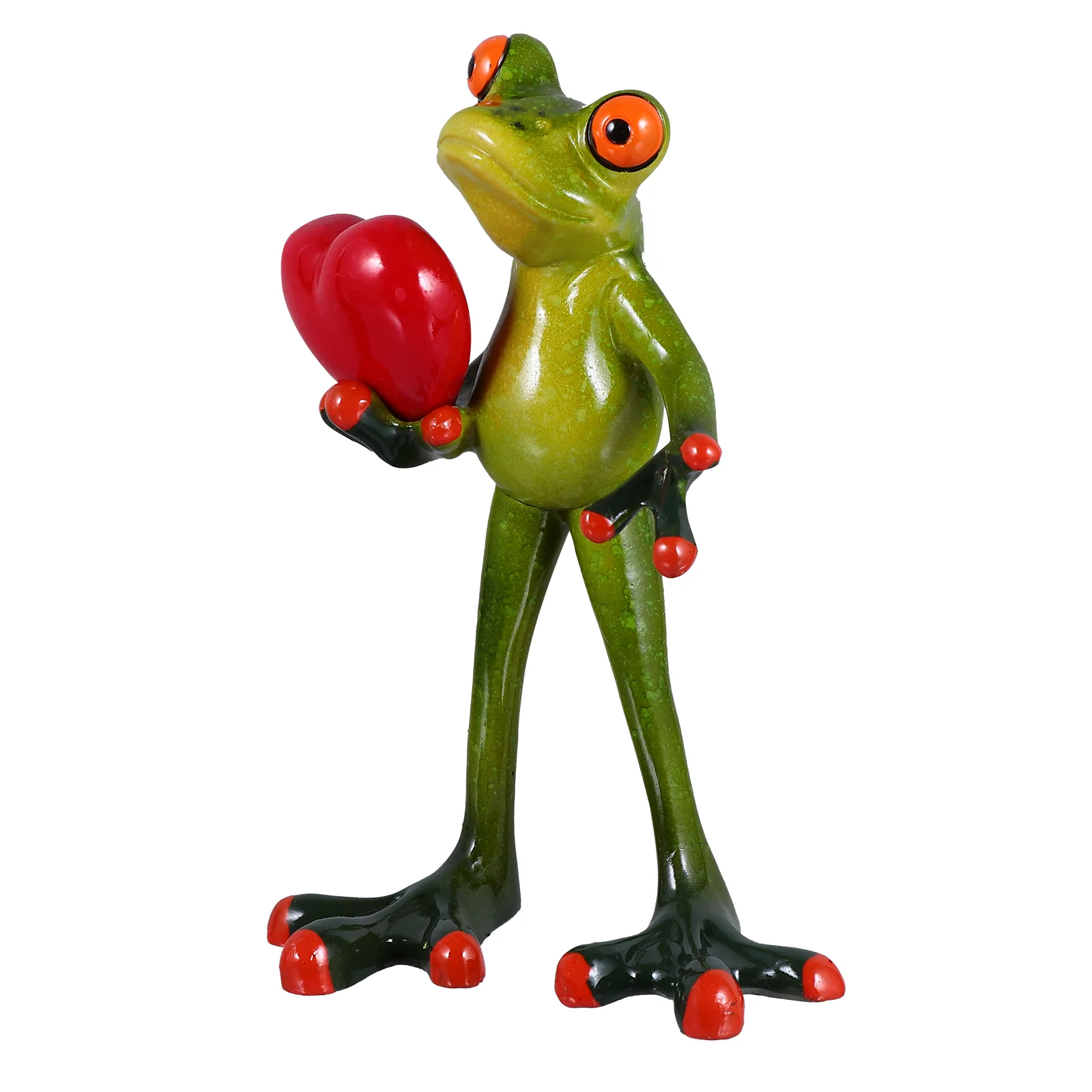 

Frog Resin Figurines Frogs Figurine Garden Decor Statue Decoration Desktop Micro Model Landscape Ornament Creative Figures