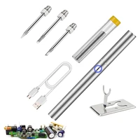 wireless charging welding tool stainless steel rechargeable soldering iron kit stainless steel wireless charging welding tool