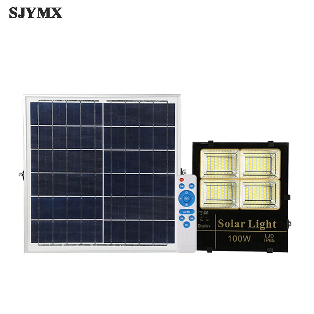 

100W Double Color SOlar Powered LED Flood Light LJD-88100