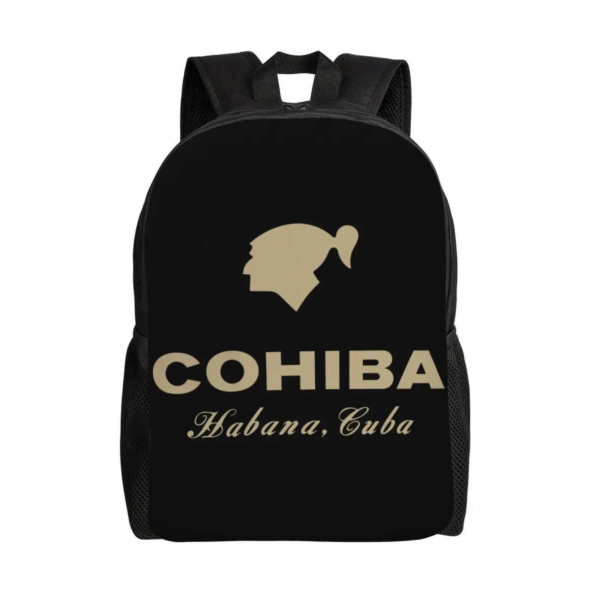 

3D Printing Cuban Cigars Cohiba Backpacks for Boys Girls School College Travel Bags Women Men Bookbag Fits 15 Inch Laptop