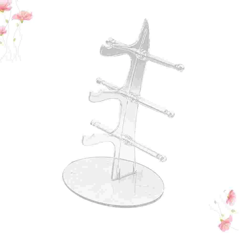 

Glasses Display Stand Plastic Desktop Organizer Storage Rack Sunglasses Eyeglasses