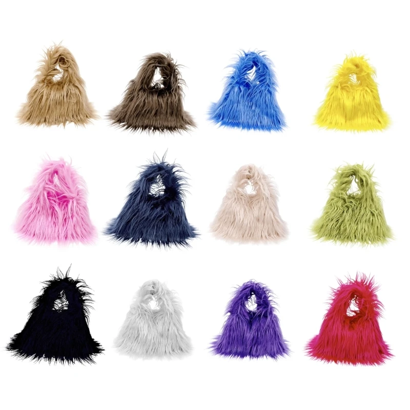 Женская сумка через плечо в стиле ретро ​​зимняя винтажная с верхней ручкой на