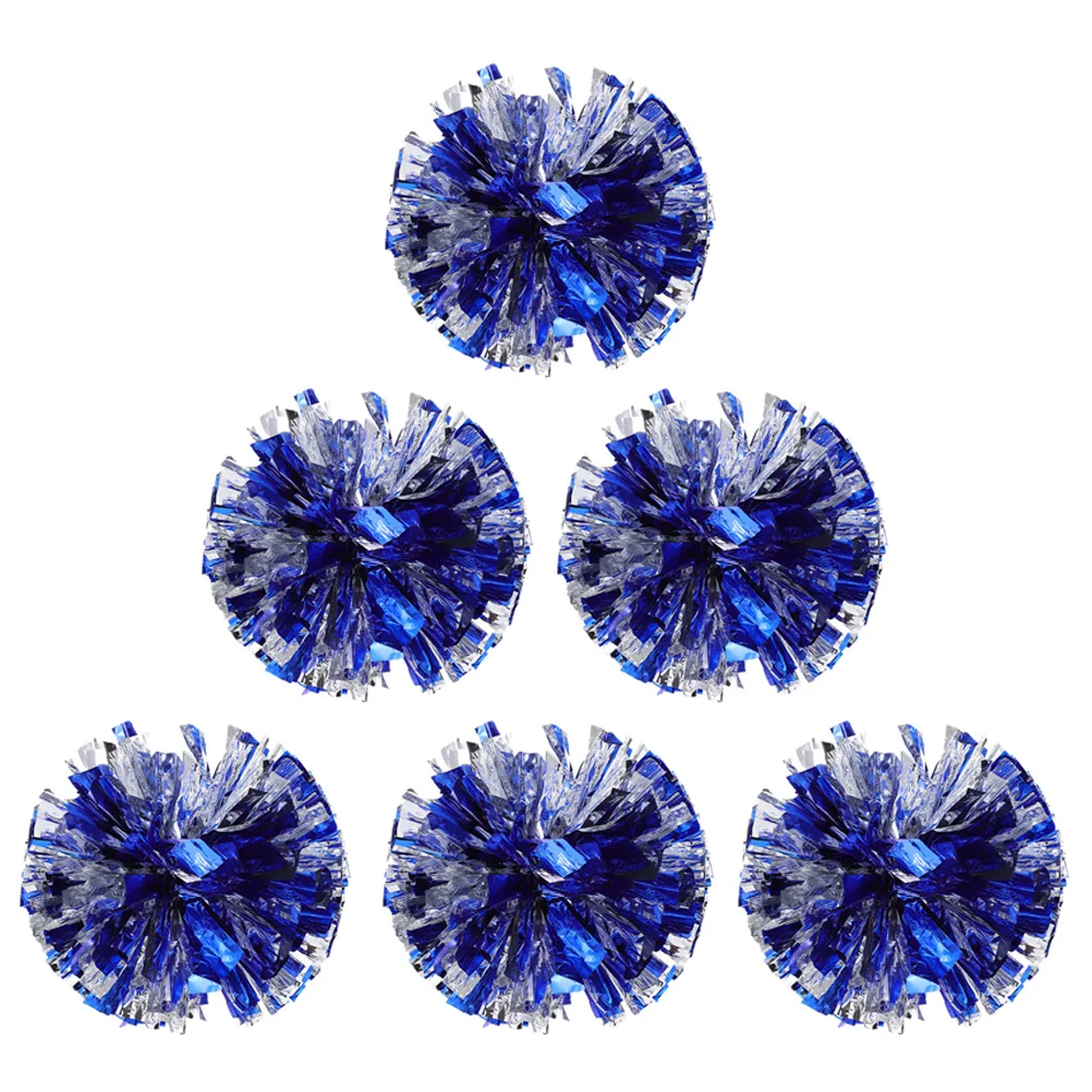 

Foil Pom Poms Wristband Cheerleading Bouquet Wristbands Cheerleader Accessories