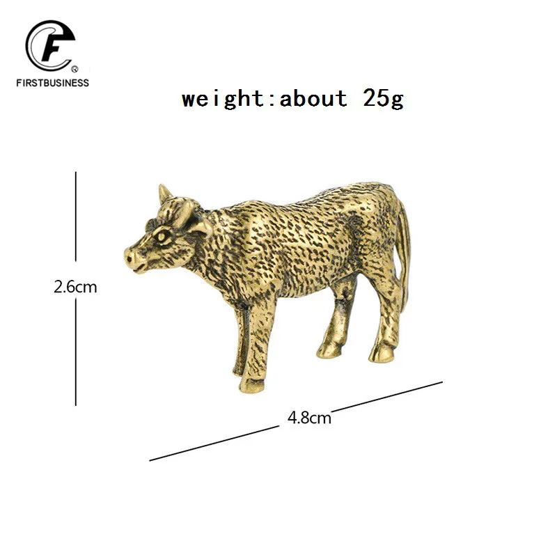 

Миниатюрная медная фигурка быка