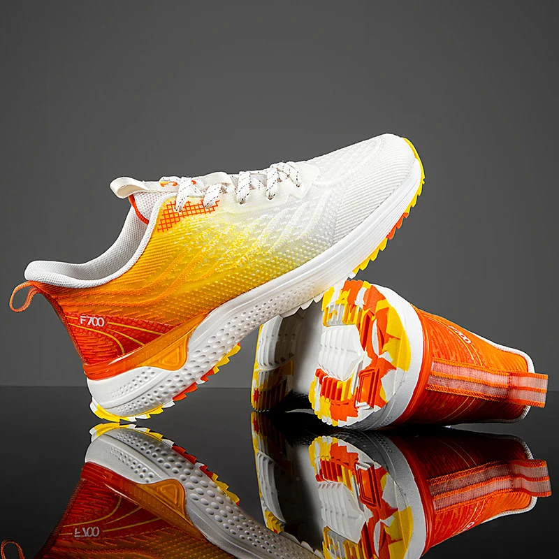 New Running Shoes Men's Comfortable Marathon Shoes Men's Outdoor Light Racing Training Jogging Shoes