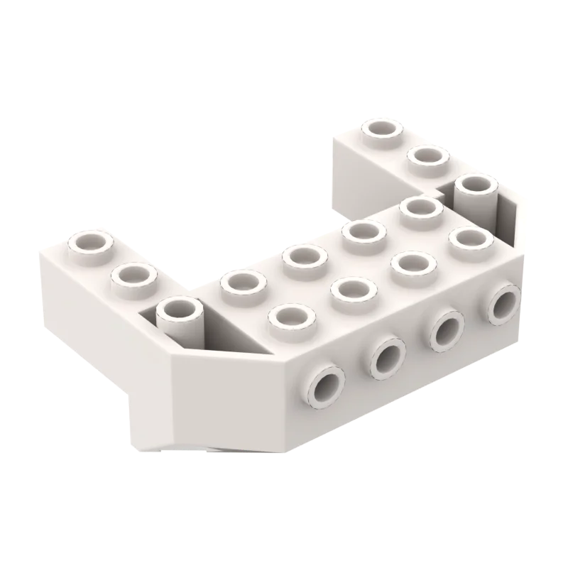 

1 шт., Детский конструктор MOC, 87619 конструктор с наклонной основой