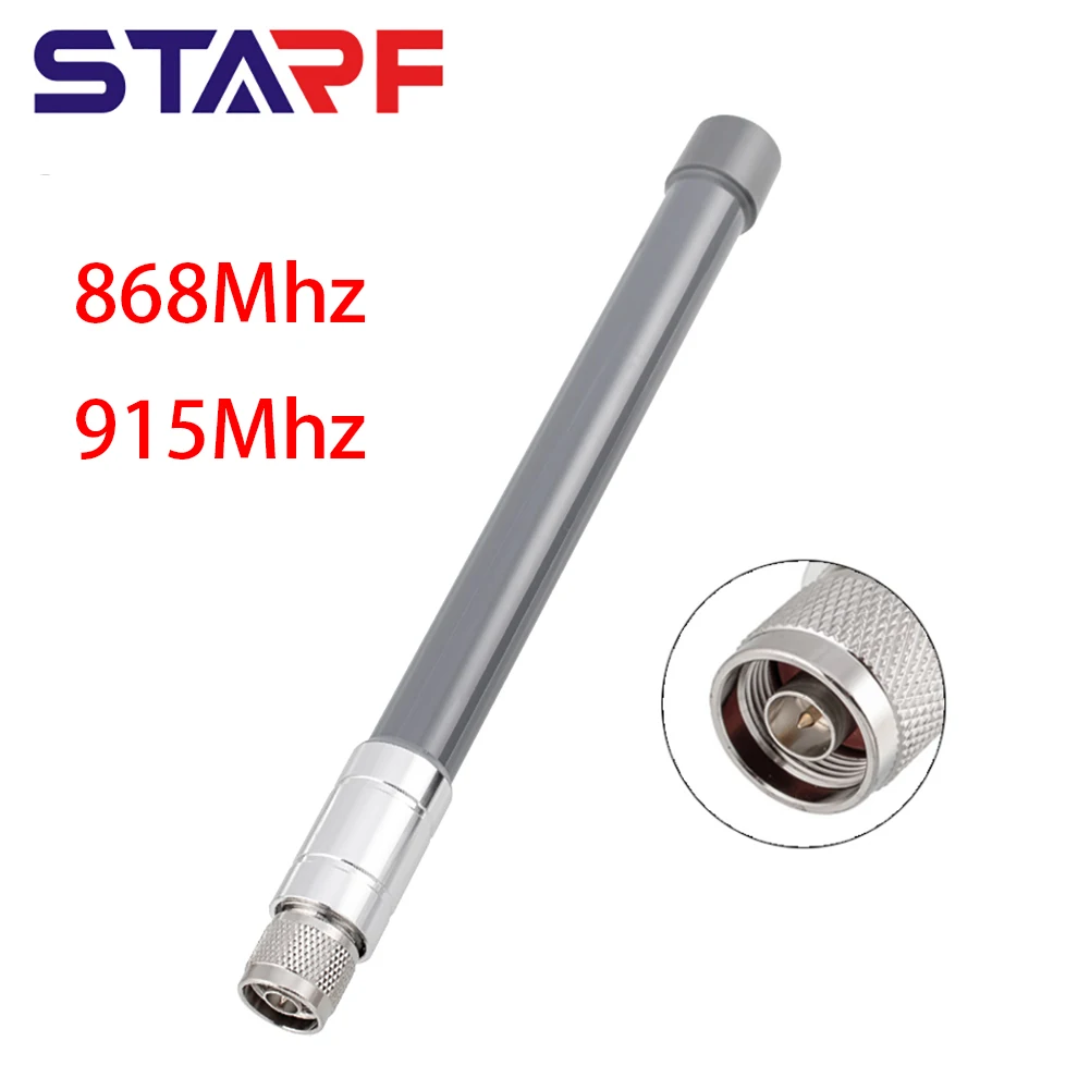 

868/915MHz LoRa Helium 4.5dBi N-Male Omni Fiberglass Aerial Antenna Indoor/outdoor Waterproof For Bobcat Miner 300 Antenna Tool