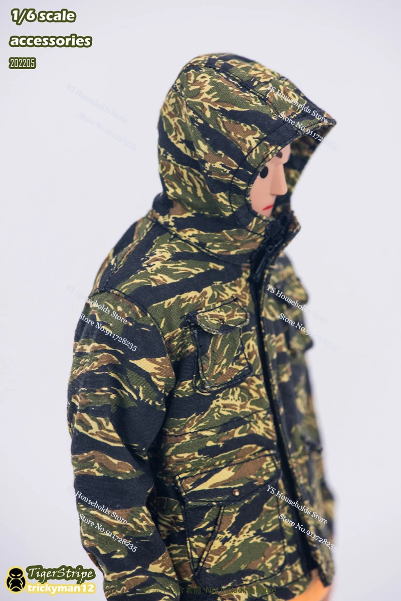 Мужской джинсовый костюм с принтом тигра Свитшот и жилет 12 дюймов