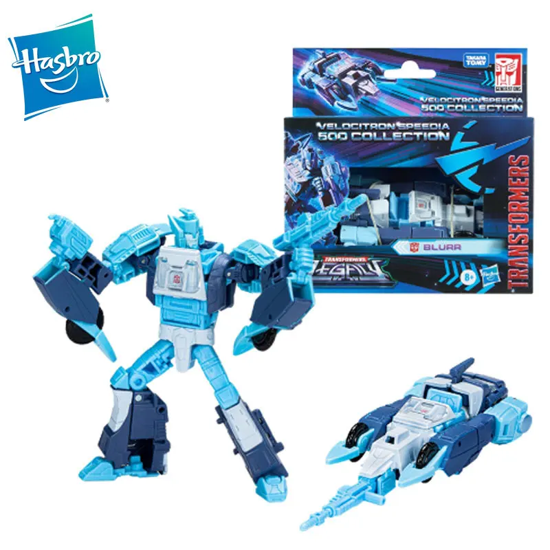 

Hasbro Transformers Robot Blurr Action Figure Model Legacy Velocitron Speedia 500 Deluxe Walmart Toy Gifts for Kids Collection