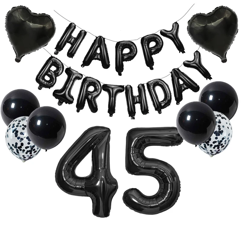 

Фольгированные шары JOYSEVEN для юбилея 10-60 лет