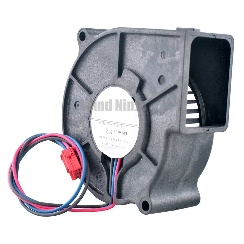 D07F-12SH вентилятор 7 5 см 75 мм 75x75x30 12 В постоянного тока а 3-контактный центробежный