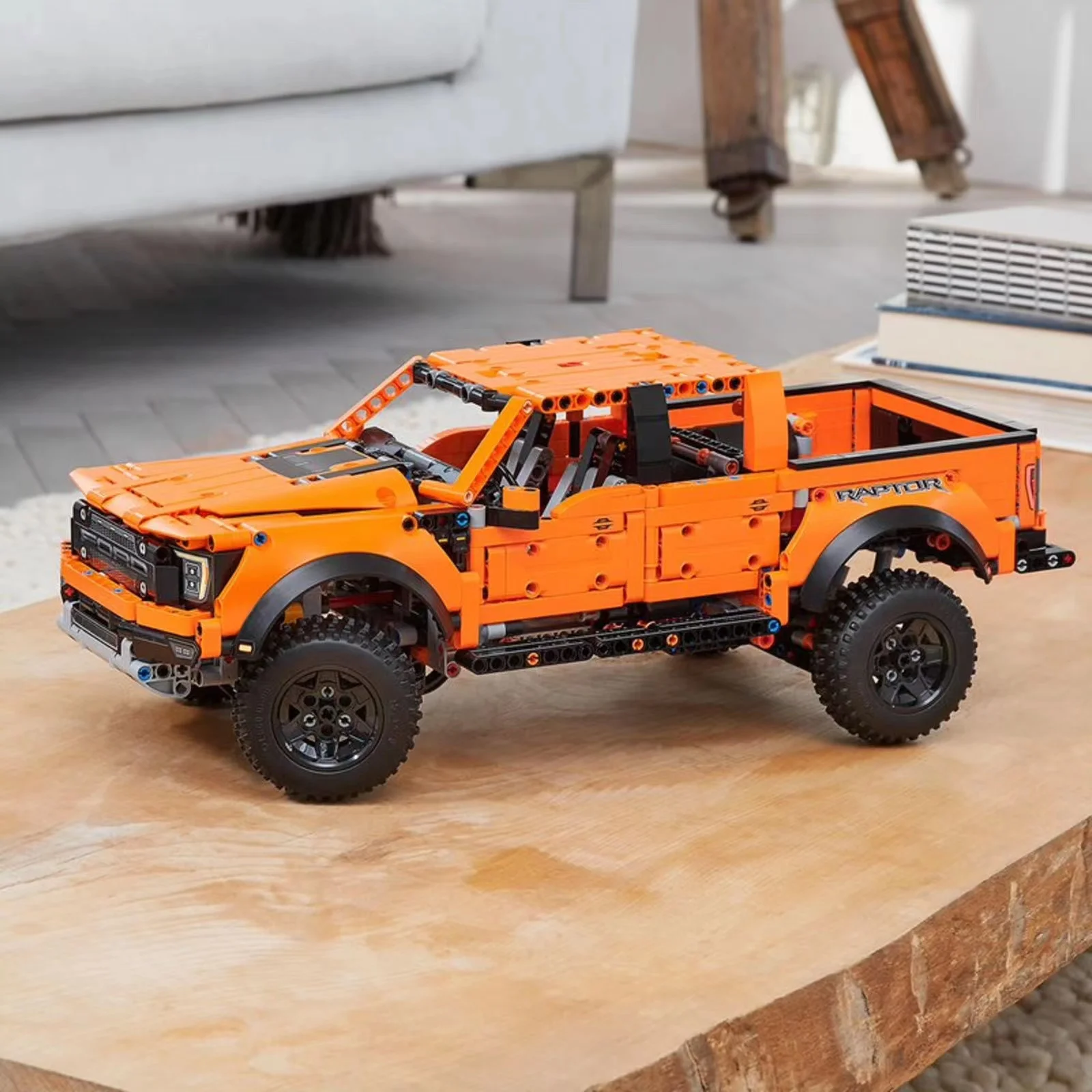 

Новые высокотехнологичные строительные блоки MOC 42126 Ford, строительные блоки для строительства модели грузовика, гоночного автомобиля, разви...