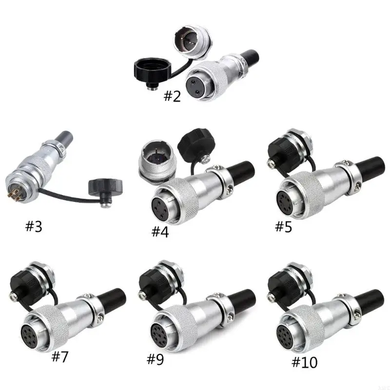 Водонепроницаемые авиационные разъемы N3UC WEIPU WS16 2 3 4 5 7 9 10Pin TQ+ZM