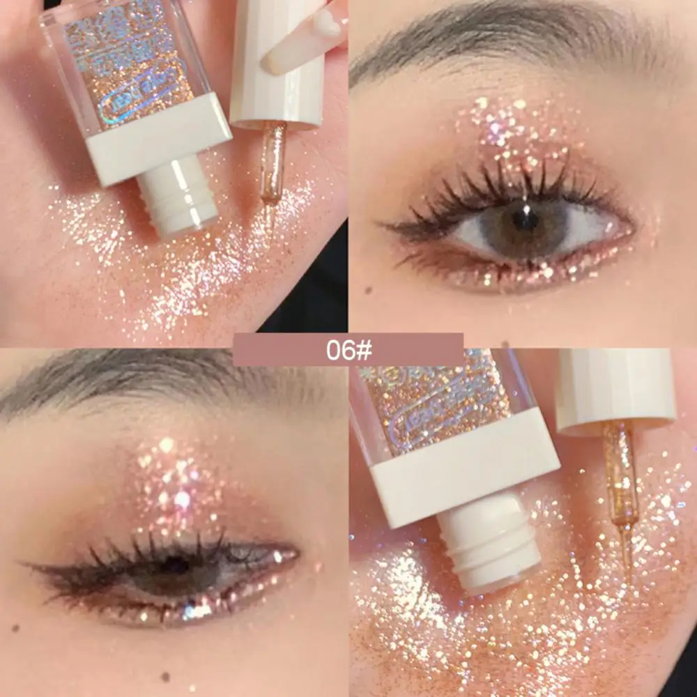

Shimmer Eyeshadow Liquid Glitter Eye Liner Sequins Lying Silkworm Pearlescent Shiny Diamond Waterproof Long Lasting Cosmetics