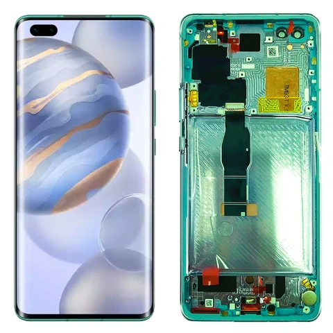 Оригинальный дисплей 6,57 дюйма honor 30pro + для Huawei Honor 30 Pro EBG-AN00 / 30 Pro Plus EBG-AN10 ЖК-дисплей с сенсорным экраном и дигитайзером в сборе