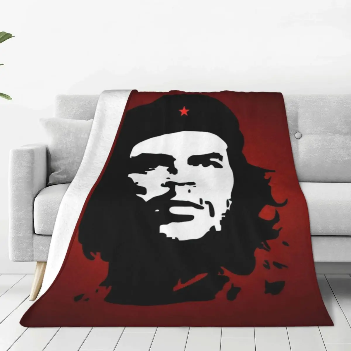 

Che Guevara Bed Blanket Flannel Blanket Flannel Blanket Air conditioning blanket