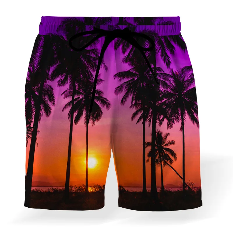 

Tropic Beach Men's Swimwear Shorts Beachwear Sexy Swim Trunks Men Swimsuit Surfing Board Shorts Quick Dry Sports Pant Briefs Boy