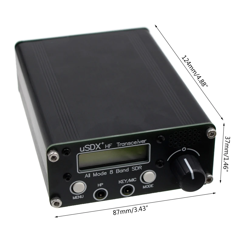 J60A все режимы HF трансивер Hf Ssb Qrp с функциями DSP 8 полос 10/15/17/20/30/40/60/80m Встроенная