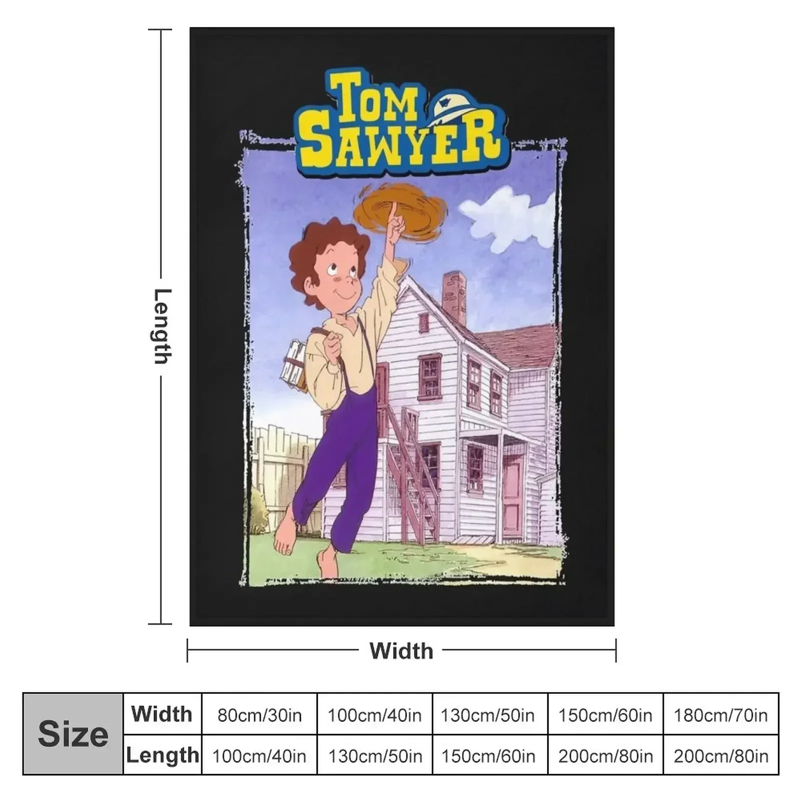 Аниме серии Tom Sawyer незаменимое одеяло тепловой наполнитель для детских одеял