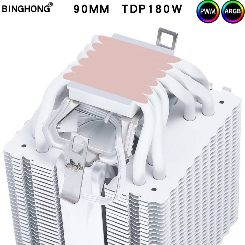 90mm 4pin Fan 1200 1150 1155 1366 1700 Am3 Am4 X99 2011 Pc Heat Sink 2011-v3