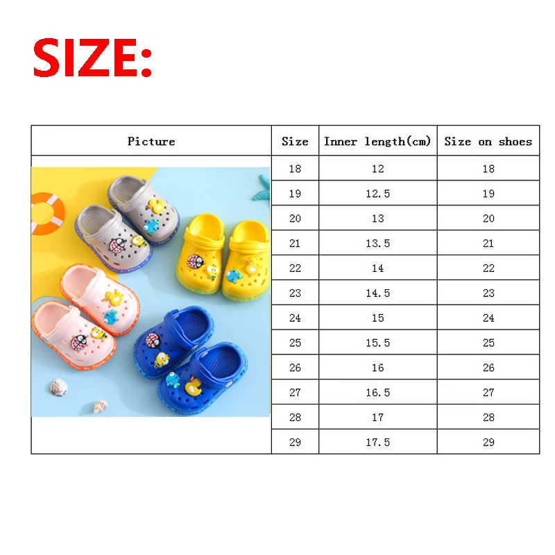 Children's Summer Cartoon Cute Cave Hole Shoes Duckling Boys And Girls Comfortable Soft Soled Sandals Quick Drying Shoes 6 Children's Summer Cartoon Cute Cave Hole Shoes Duckling Boys And Girls Comfortable Soft Soled Sandals Quick Drying Shoes 6